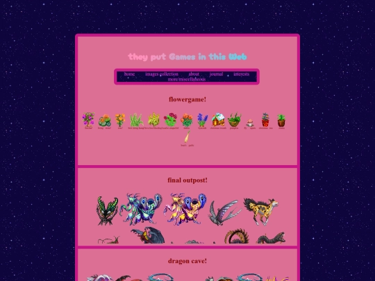 misc/webgames screenshot