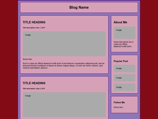blog screenshot