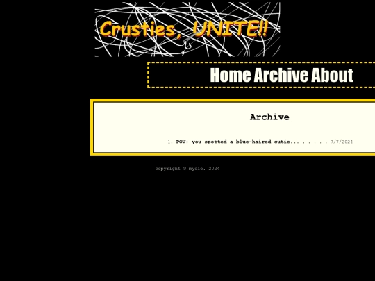 archive screenshot