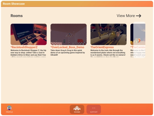 rooms screenshot