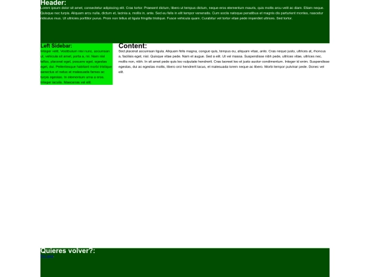 Layouts/Left screenshot