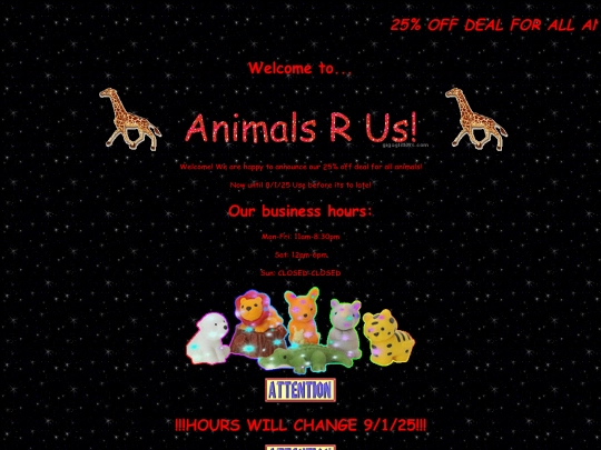 animalsRus screenshot