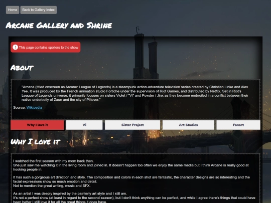 art_gallery/galleries/arcane screenshot