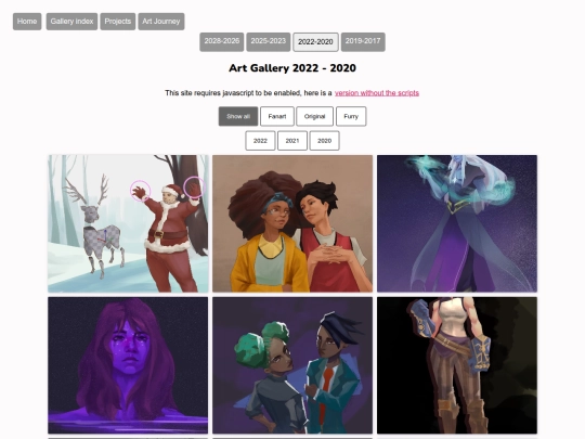 art_gallery/gallery2020to2022 screenshot