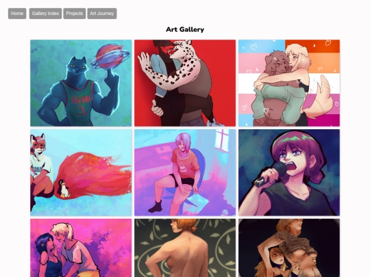 art_gallery/index_no_java screenshot