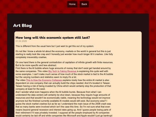 blog/blogposts screenshot
