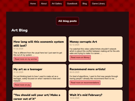 blog screenshot