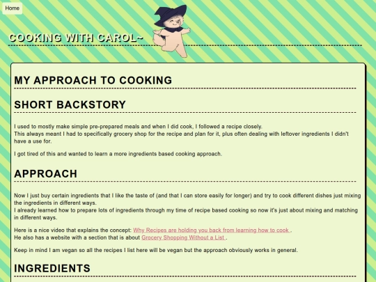 cookbook screenshot