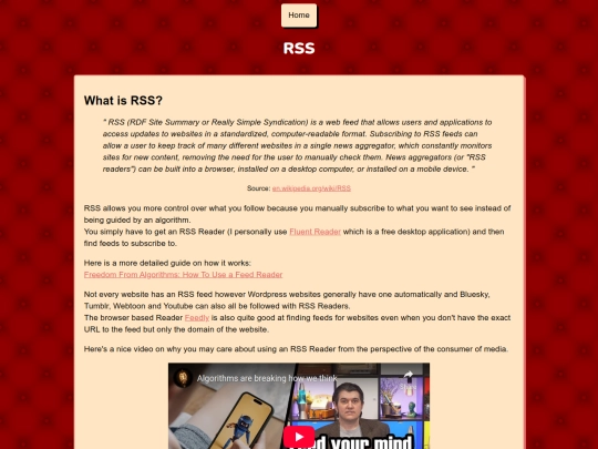 rssfeed screenshot