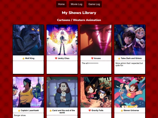 showlog screenshot