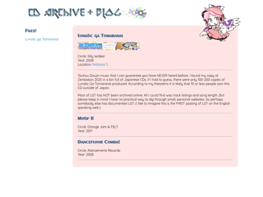 cd screenshot