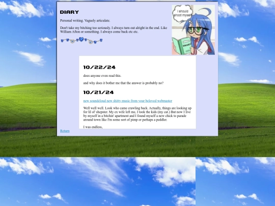 writing/diary screenshot