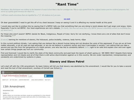 BLMAminoPost screenshot