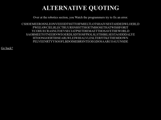 puzzles/thebeginning/alternativequoting screenshot