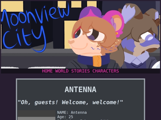 characters/antenna screenshot