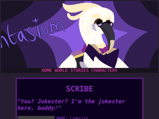 characters/limerick screenshot