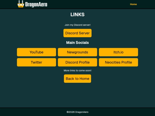 links screenshot
