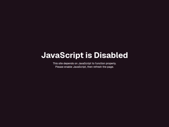 no-javascript screenshot
