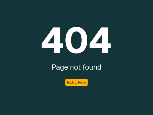 not_found screenshot