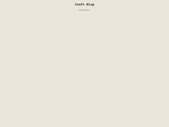 cblog screenshot