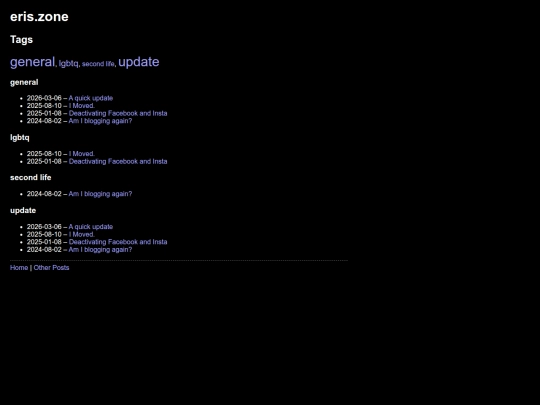 tag-listing screenshot