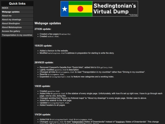 changelog screenshot