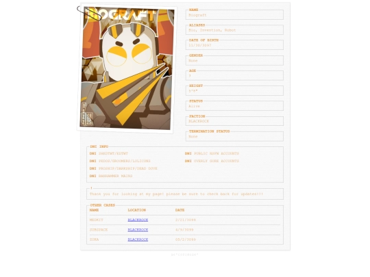 BIOGRAFT screenshot