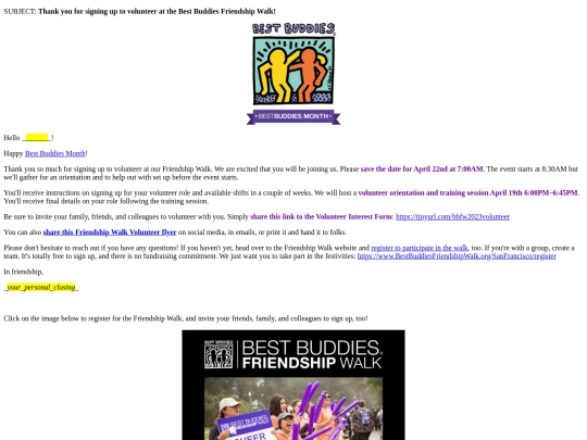 bbfw2023/2023_BBFW_Volunteer_Interest_Submission_Response screenshot