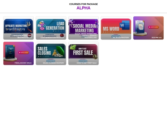 ABHAY sub courses alpha screenshot