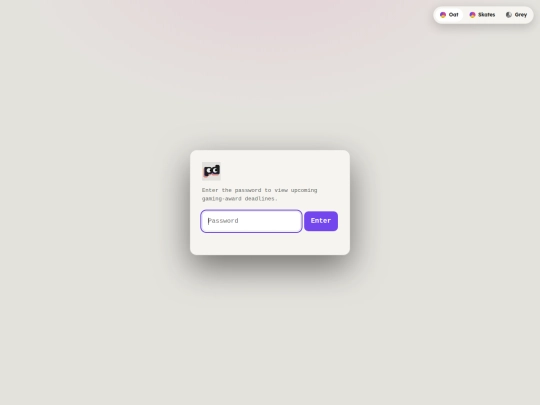 deadlines screenshot