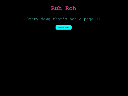 not_found screenshot