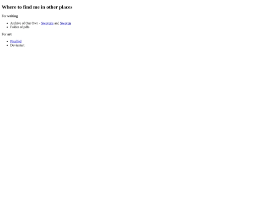 links screenshot