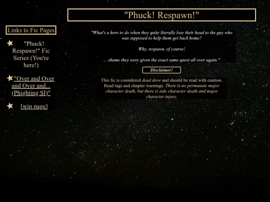 phuck respawn page screenshot