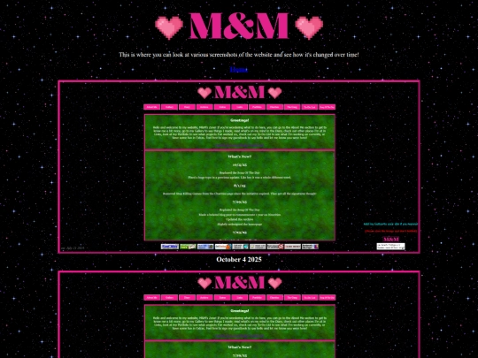 Archive screenshot