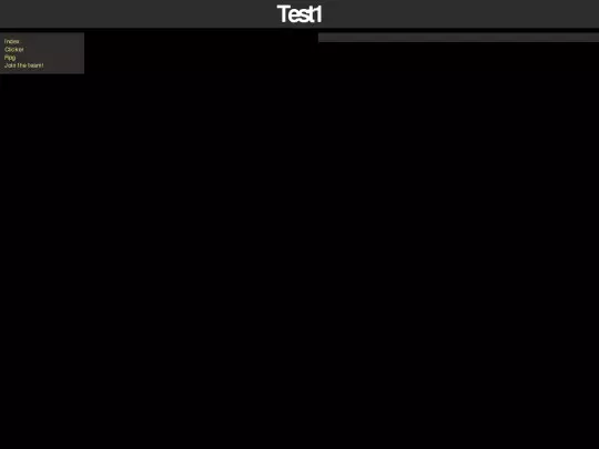 Pages/test screenshot