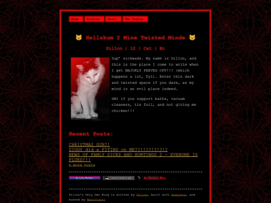 dillonblog screenshot