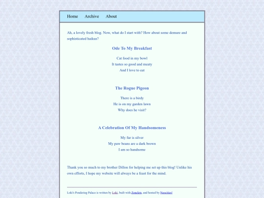dillonblog/lokiblog/posts/just-some-haikus screenshot