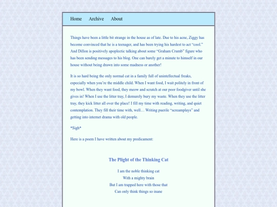 dillonblog/lokiblog/posts/normal-cat screenshot