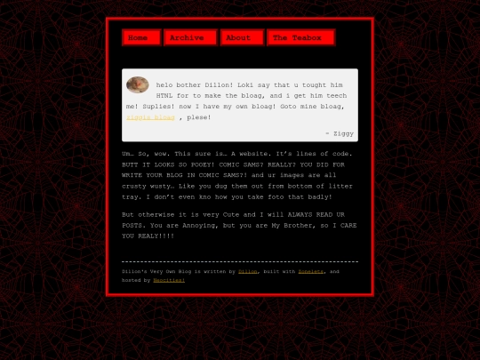 dillonblog/posts/dinkmail-ziggis-bloag screenshot