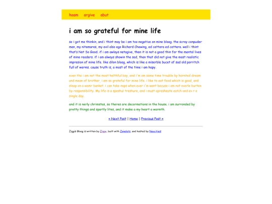 dillonblog/ziggyblog/posts/grateful-for-mine-life screenshot