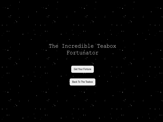 fortunator/Teabox Fortunator screenshot