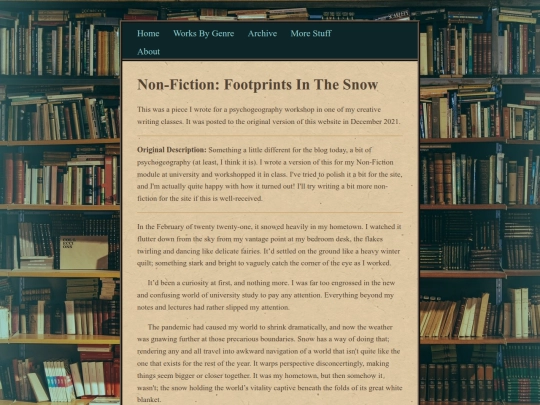 posts/non-fiction-footprints-in-the-snow screenshot