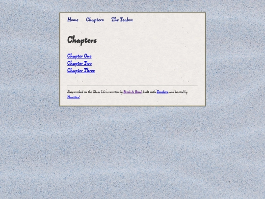 shipwrecked/chapters screenshot