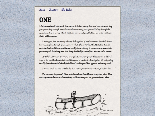 shipwrecked/posts/chapter-one screenshot