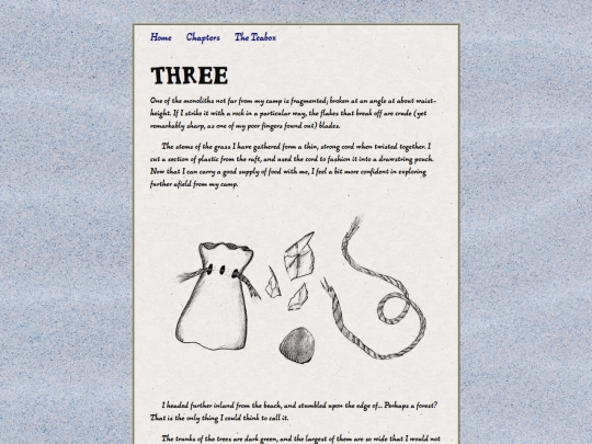 shipwrecked/posts/chapter-three screenshot