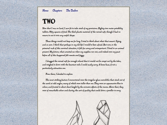 shipwrecked/posts/chapter-two screenshot
