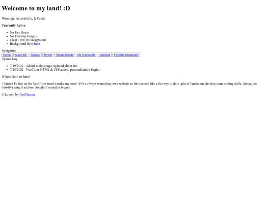 index screenshot