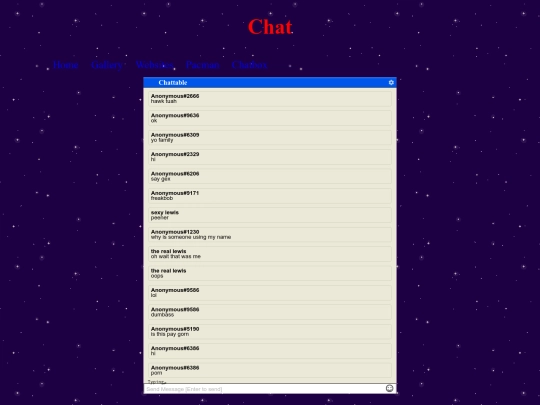 chat screenshot