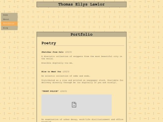 portfolio screenshot