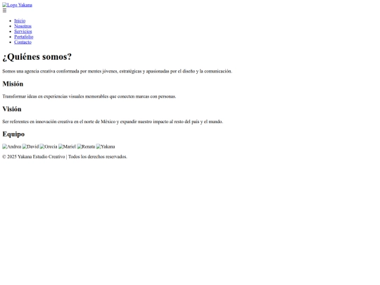 nosotros screenshot